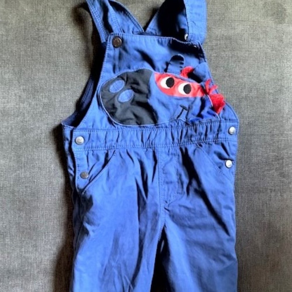 Du Pareil au Même Blue Overalls Size 18m